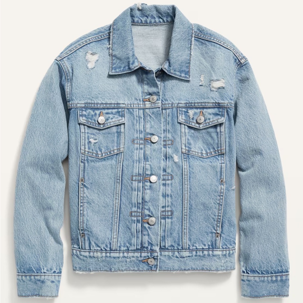 Old Navy Classic Denim Jacket for Women Size Medium